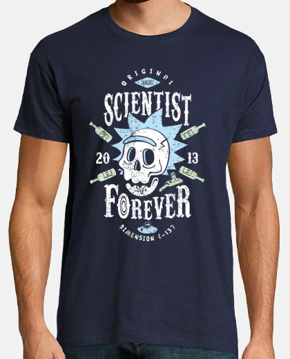 T-shirt Scienziato per sempre