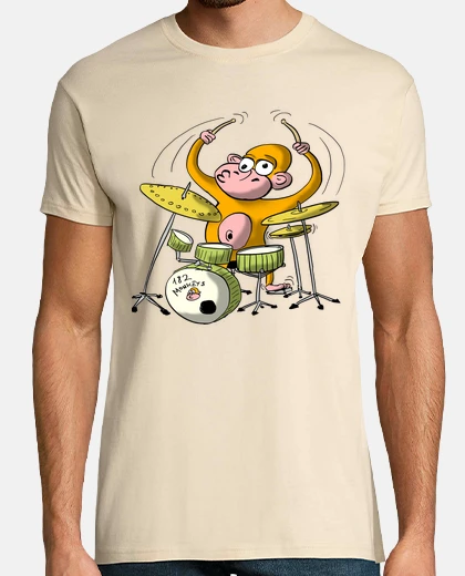 T-shirt scimmia bat eria