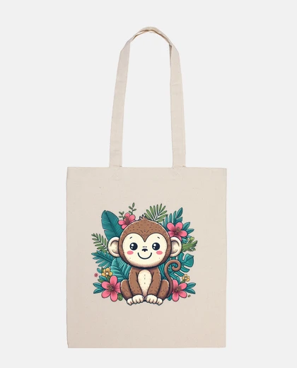 Borsa scimmietta carina