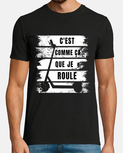 T-shirt scooter è così che guido