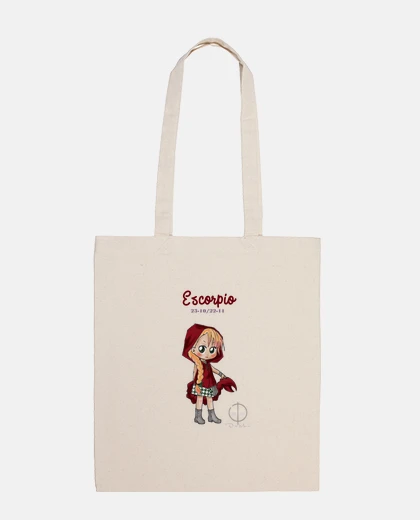 Bag scorpio f cloth bag 100x100 cotton