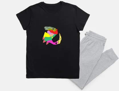 scorpion and lion, unisex pajamas
