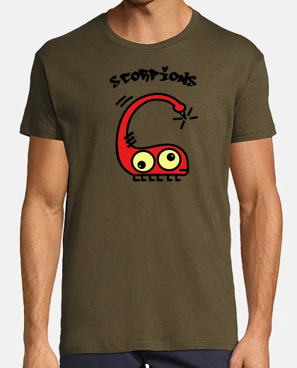 Tee-shirt scorpions