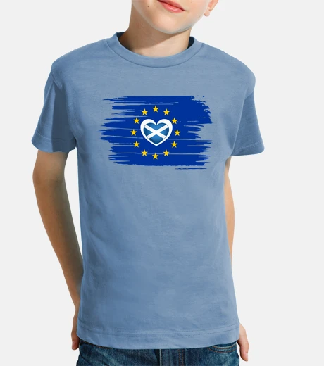 Ropa scotland back in europe camisetas para niños