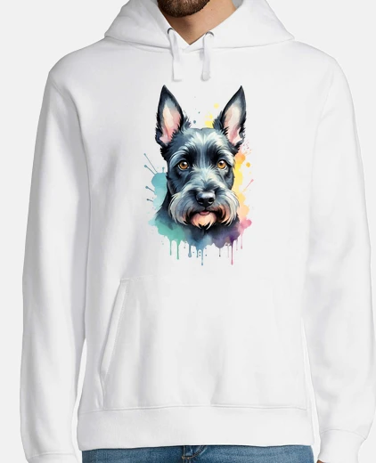 Hoodie scottish terrier dog