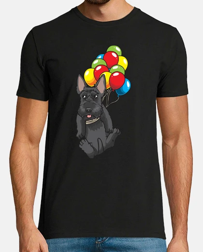 Tee-shirt Scottish terrier drôle de scottie disan