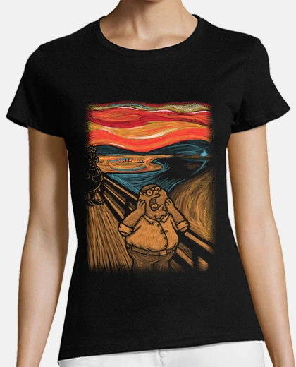 Tee-shirt scream au quahog