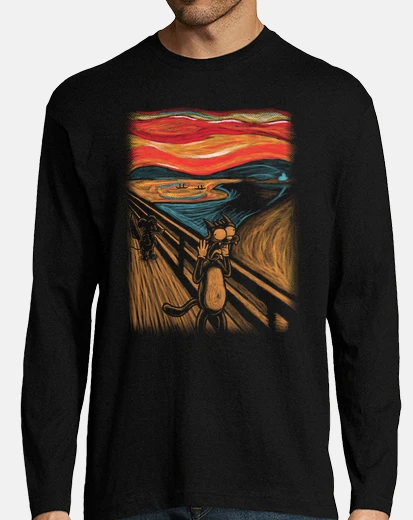 Tee-shirt scream dans le champ de l39 ring sp