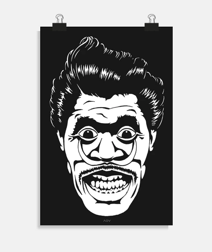 Poster screamin jay hawkins - caravelle - affiche