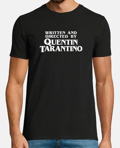 T-shirt scritto e diretto da quentin tarantino