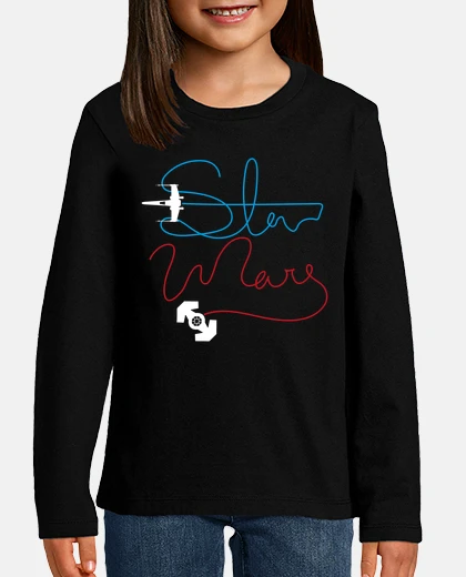Abbigliamento scrittura a hand sp ace
