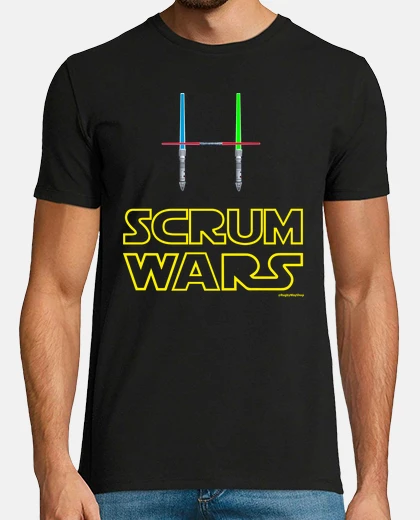 Tee-shirt scrum wars rugby rugbyway