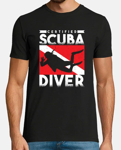 Tee-shirt Scuba Diver  Certified Scuba Diver
