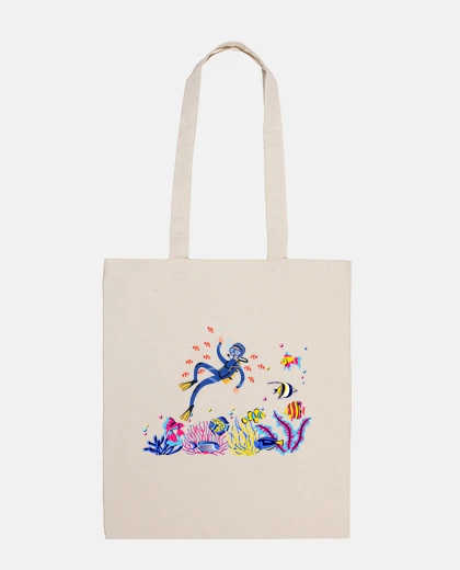Bag scuba diving