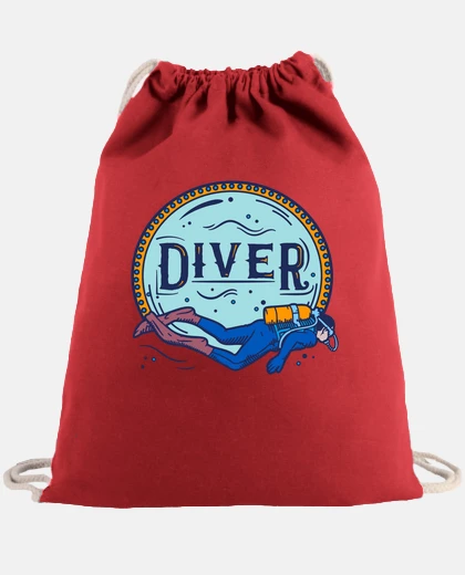 Bag scuba diving backpack scuba diver