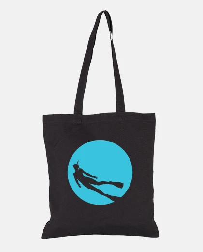Bag Scuba Diving Silhouette