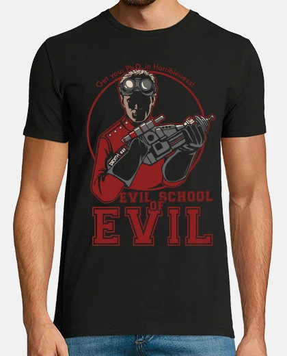 T-shirt scuola il male del male