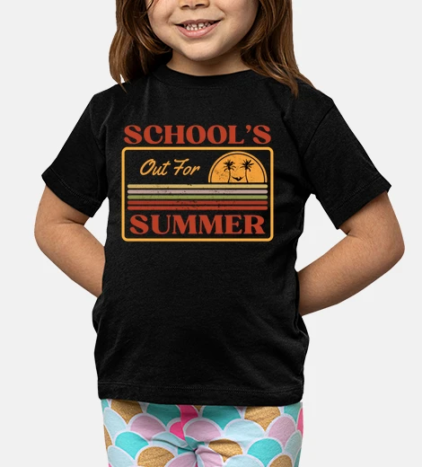 Abbigliamento scuole fuori per le vacanze estate degl