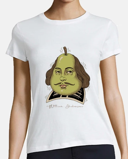 T-shirt scuote le donne della camicia di pera