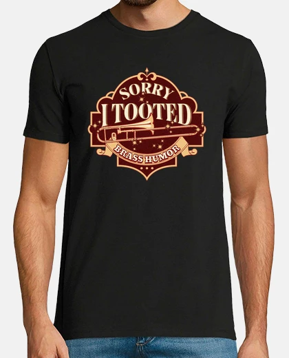 T-shirt scusa ho suonato il trombone umoristico
