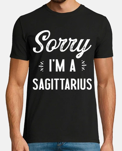 T-shirt scusa ima sagittario fun ny regalo uomi