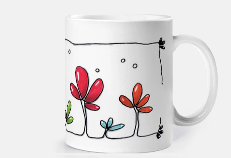 Taza Se acabó el hilo - diseño para taza