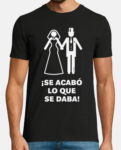 Tee-shirt se acabó lo que se daba - blanc