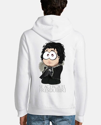 Se acerca el fresquíbiri Jon Nieve - sudadera