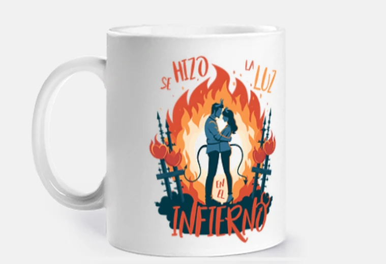 Taza Se hizo la luz en el infierno