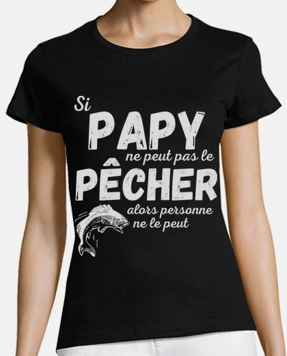 T-shirt se il nonno non riesce a pescarlo umori