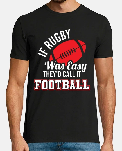 T-shirt se il rugby fosse facile