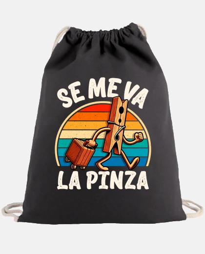 Bolsa Se Me Va la Pinza Vintage Humor Friki