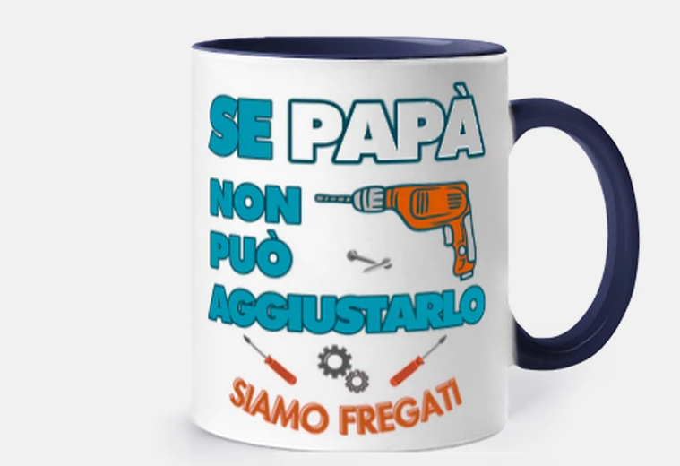 Tazza se papa non puo aggiustarlo siamo fregati