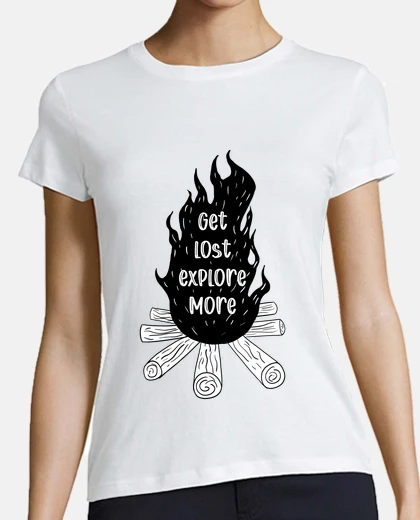 Tee-shirt se perdre et explorer