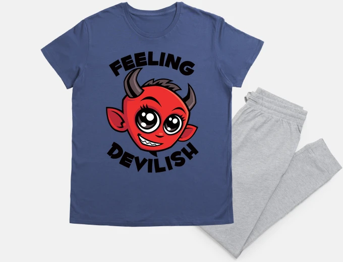 Pyjama se sentir diaboliquement mignon diable 