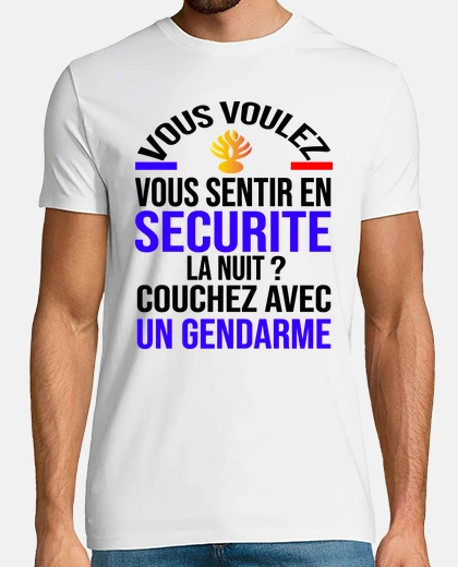Tee-shirt se sentir en sécurité 
