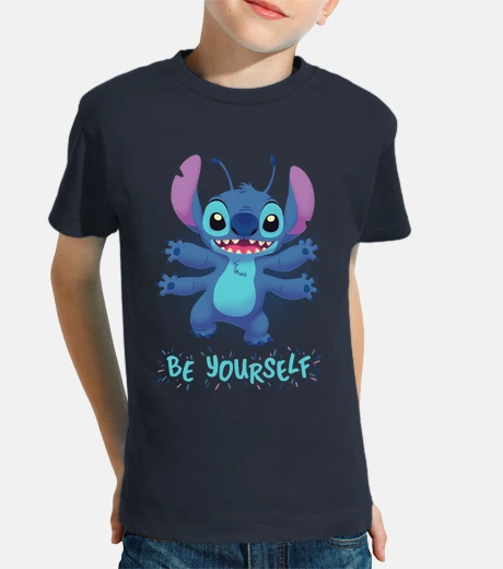 Ropa Sé Tu Mismo Stitch Ohana Camiseta Niño