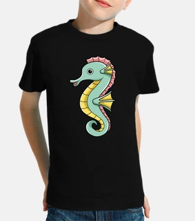 Seahorse Cartoon Rainbow Seahorse
