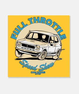 seat 127 1st full throttle white