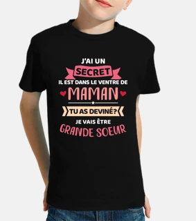 secret ventre maman être grande soeur