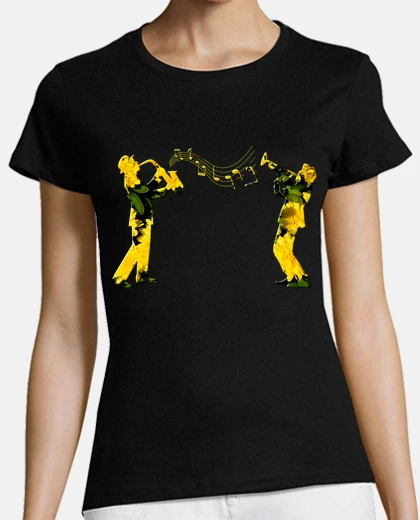 Tee-shirt section de cuivres groupe musique rythmique 