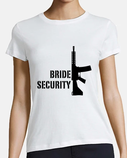 Tee-shirt sécurité de la mariée - enterrement de 