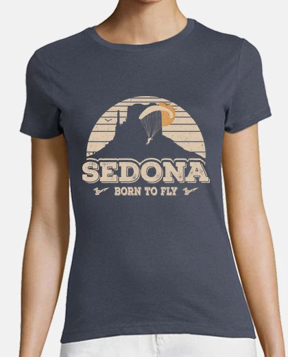 T-shirt Sedona Born to Fly Paragliding