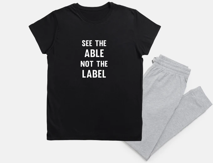 Pajama see the able not the label