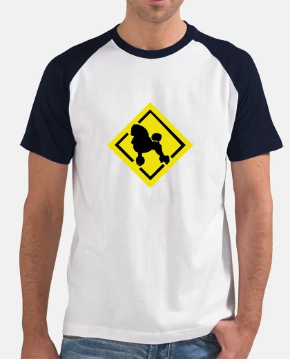 T-shirt segnale poodle