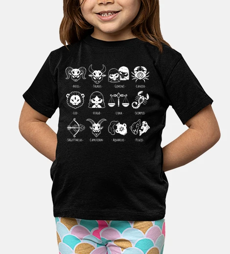 Abbigliamento segni zodiacali neri