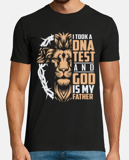 T-shirt segno zodiacale credente cristiano leone