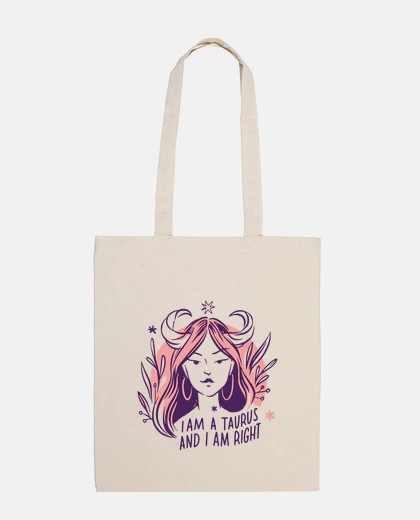 Borsa segno zodiacale toro sulla borsetta da donna
