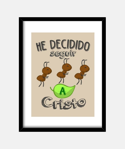 Quadro segui cristo
