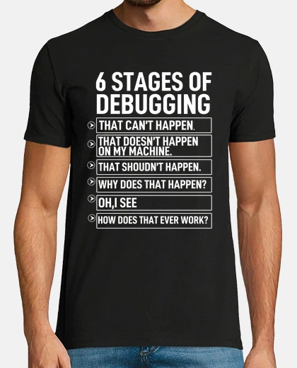 T-shirt sei livelli di risoluzione dei problemi